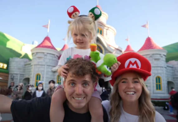 RYAN S FIRST TIME AT SUPER NINTENDO WORLD visual data 7